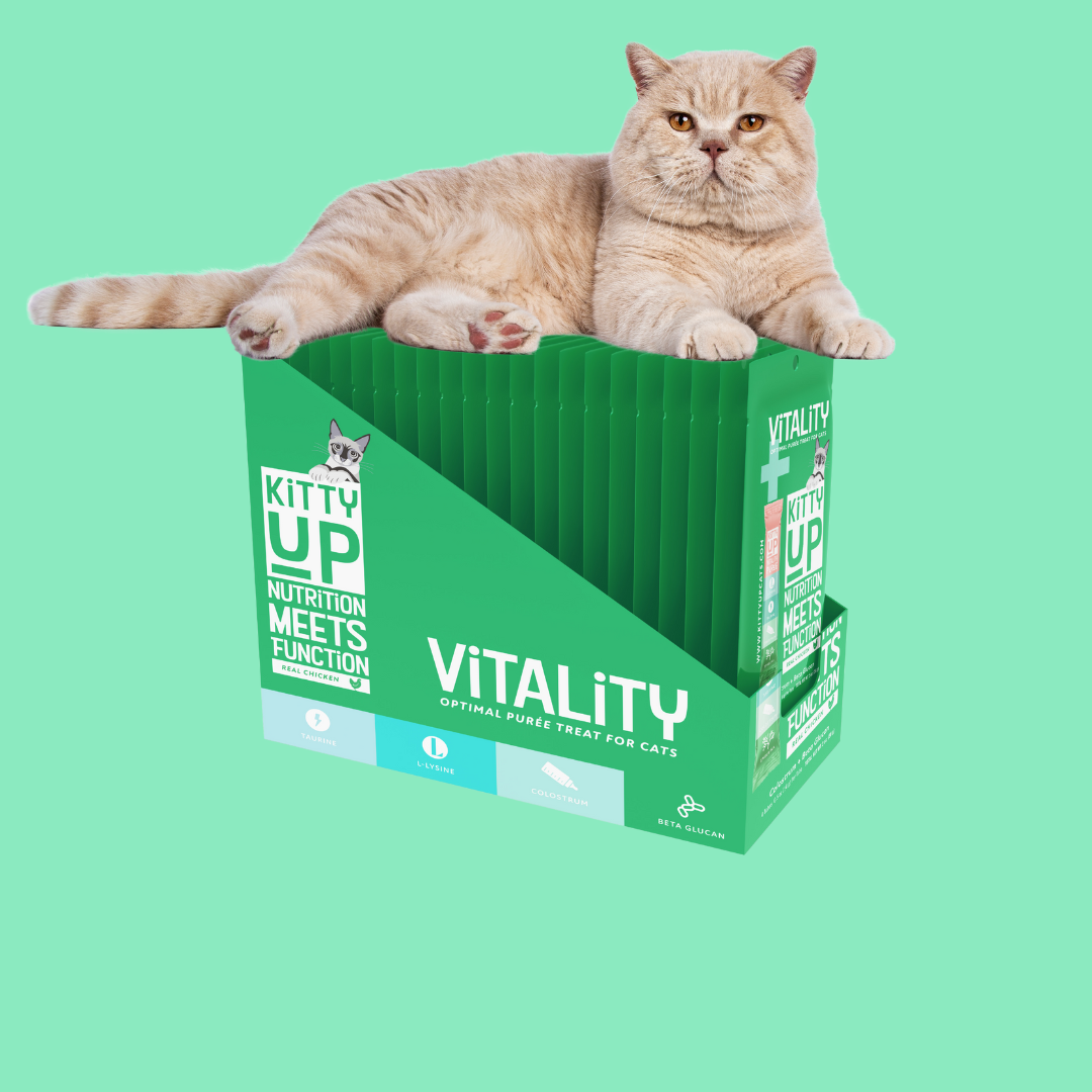 cat multivitamin purée – chicken flavor – vitality - 20 pouch