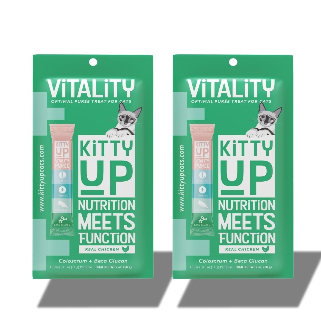 Cat Immune Support Pure | Beta Glucan + Colostrum Kitty Up Cat Immune Support Pure | Beta Glucan + Colostrum Kitty Up