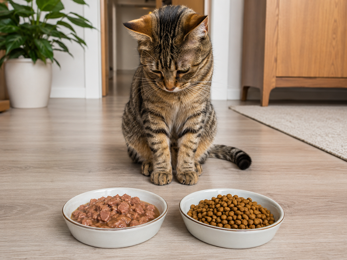Wet Food vs. Dry Food: What Actually Affects a Cat's Hydration