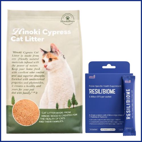 Litter Box Reset (ResiliBiome + Hinoki)